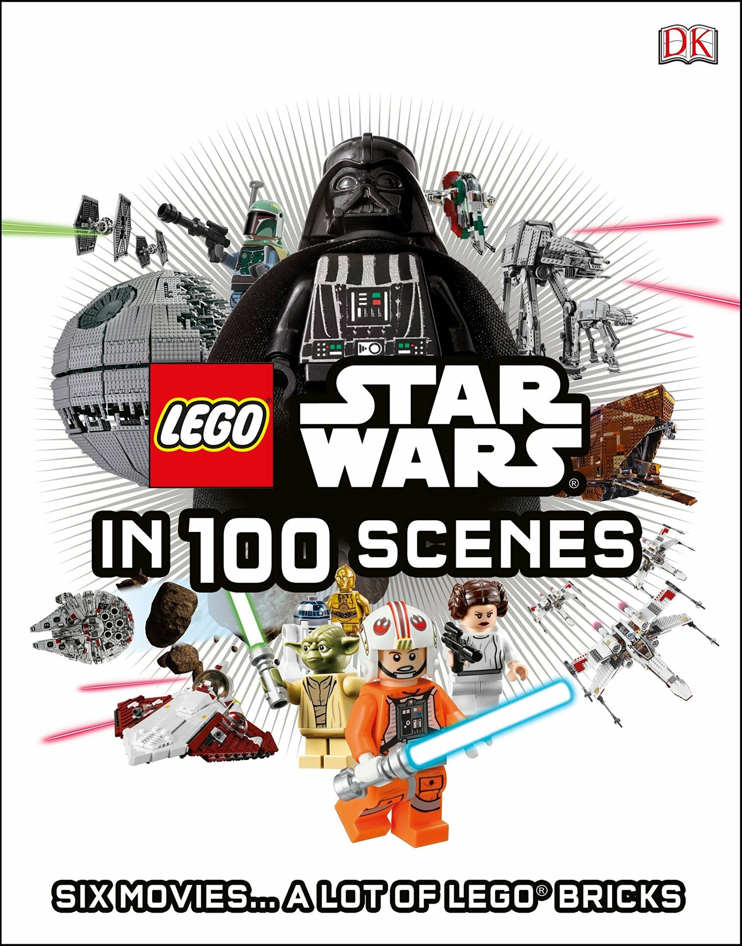 LEGO Star Wars in 100 Scenes: 6 Movies . . . a Lot of LEGO® Bricks