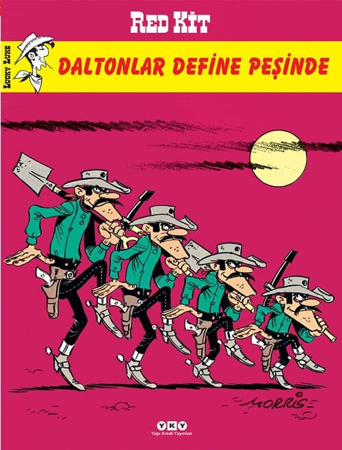 DALTONLAR DEFİNE PEŞİNDE - RED KİT 74 - 1.BASKI