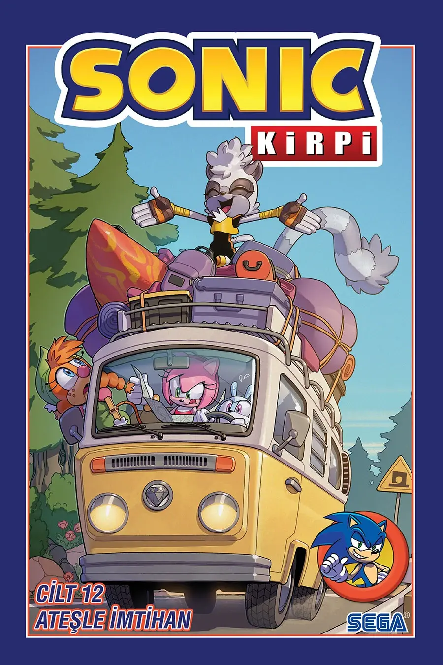 Kirpi Sonic Cilt 12: Ateşle İmtihan