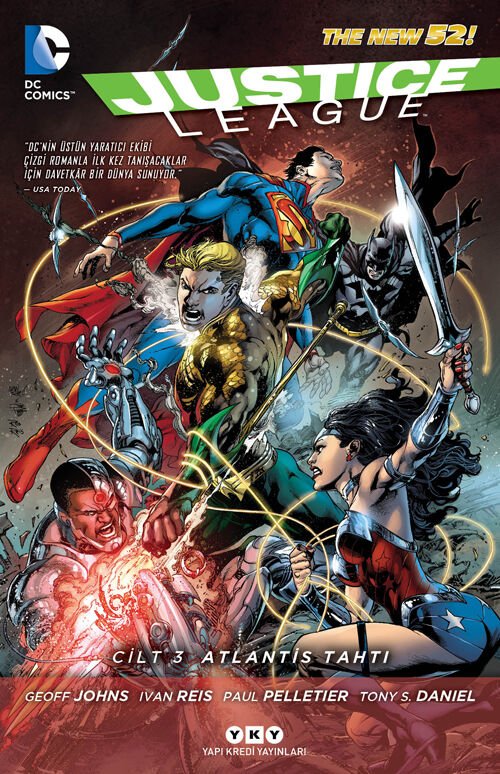 JUSTICE LEAGUE - 3 ATLANTİS TAHTI 3.BASKI