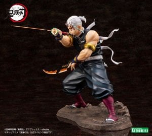 Demon Slayer Kimetsu Tengen Uzui ArtFX J Statue