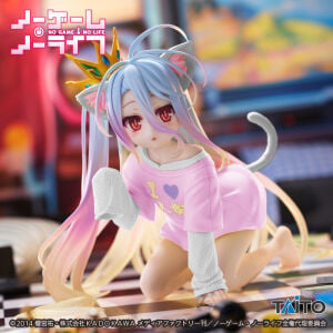 No Game No Life - Shiro - Desktop Cute ~Cat Ear Shirt Ver. Renewal~