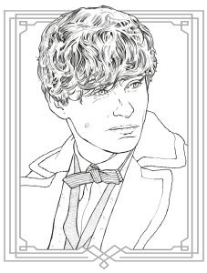 Fantastic Beasts and Where to Find Them: A Book of 20 Postcards to Color