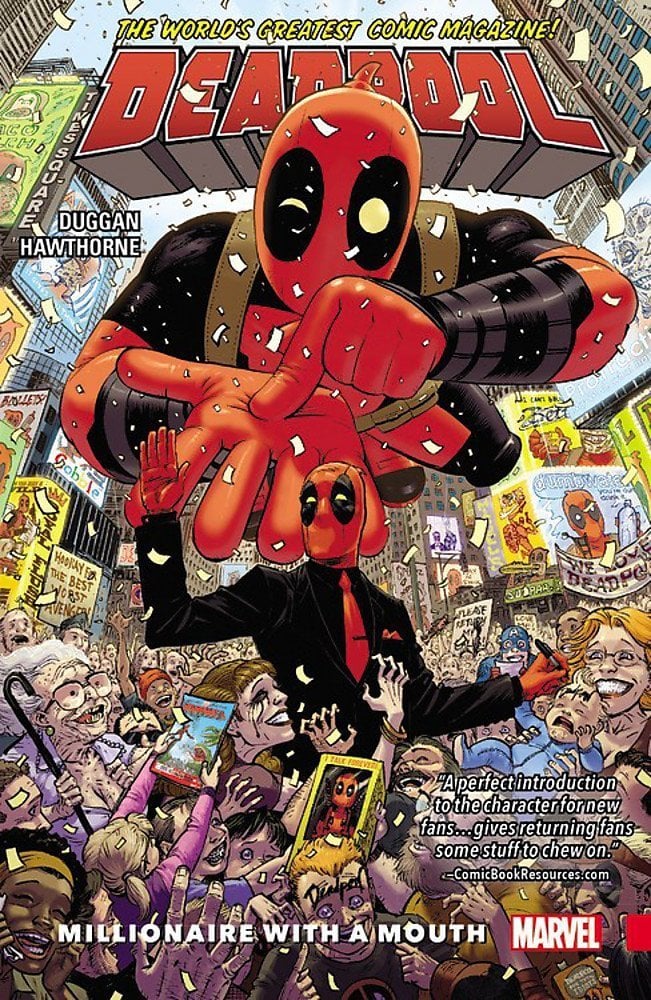 DEADPOOL 1 MILLIONARE WITH MOUTH