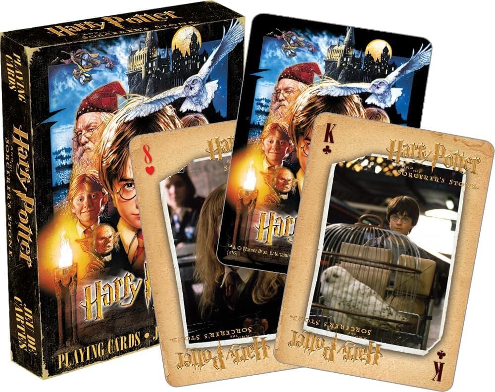HARRY POTTER SORCERERS STONE PLAYING CARDS