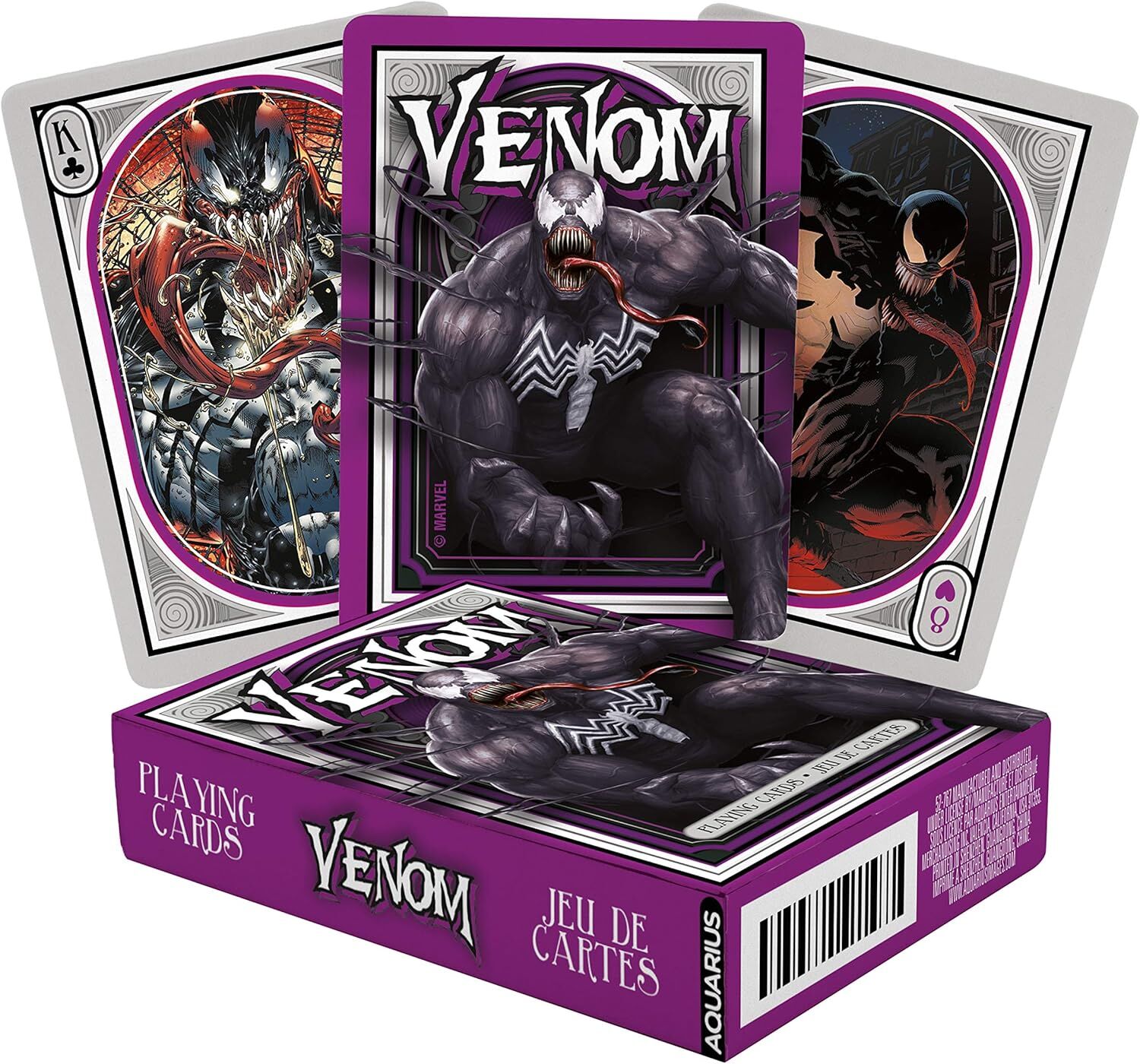 MARVEL VENOM NOUVEAU PLAYING CARDS
