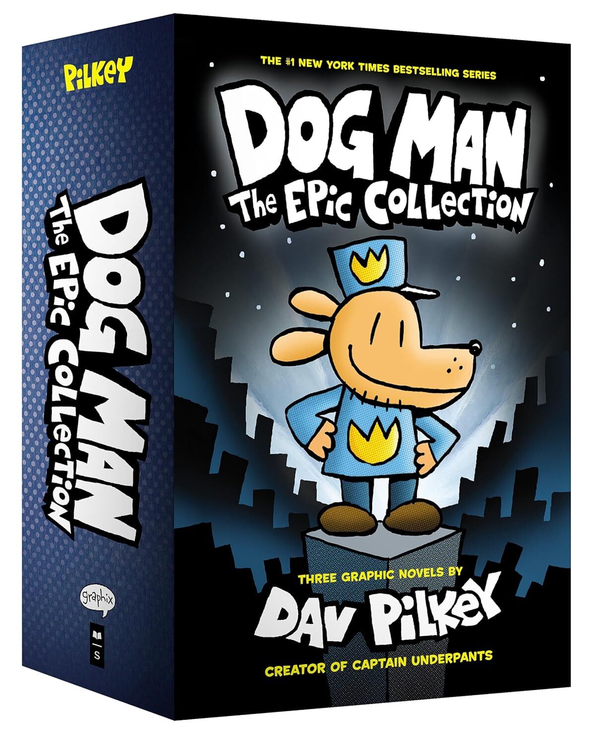 Dog Man: The Epic Collection (Dog Man #1-3 Box Set)