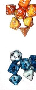 FRP ZAR SETİ [Coloured Dice Set]