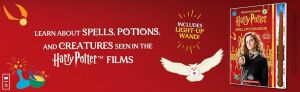 Harry Potter Spell & Potion Book: an official book & wand set: Official Book of Spells, Potions, and Creatures