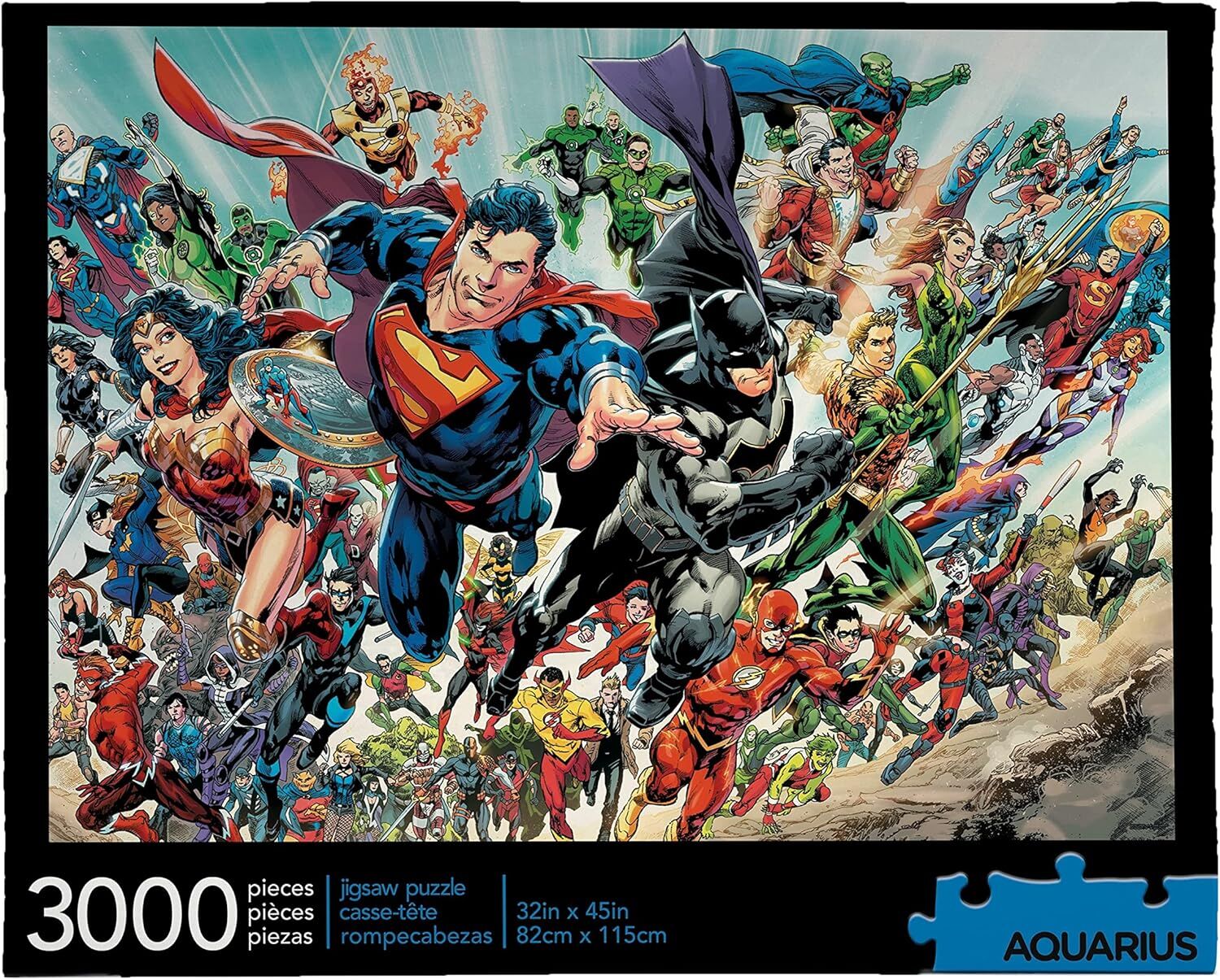 DC Comics Cast 3000 Piece Jigsaw Puzzle