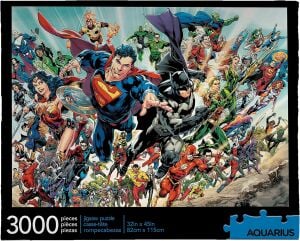 DC Comics Cast 3000 Piece Jigsaw Puzzle