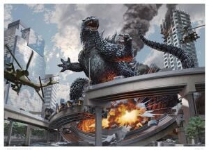 The Godzilla Art of Kaida Yuji