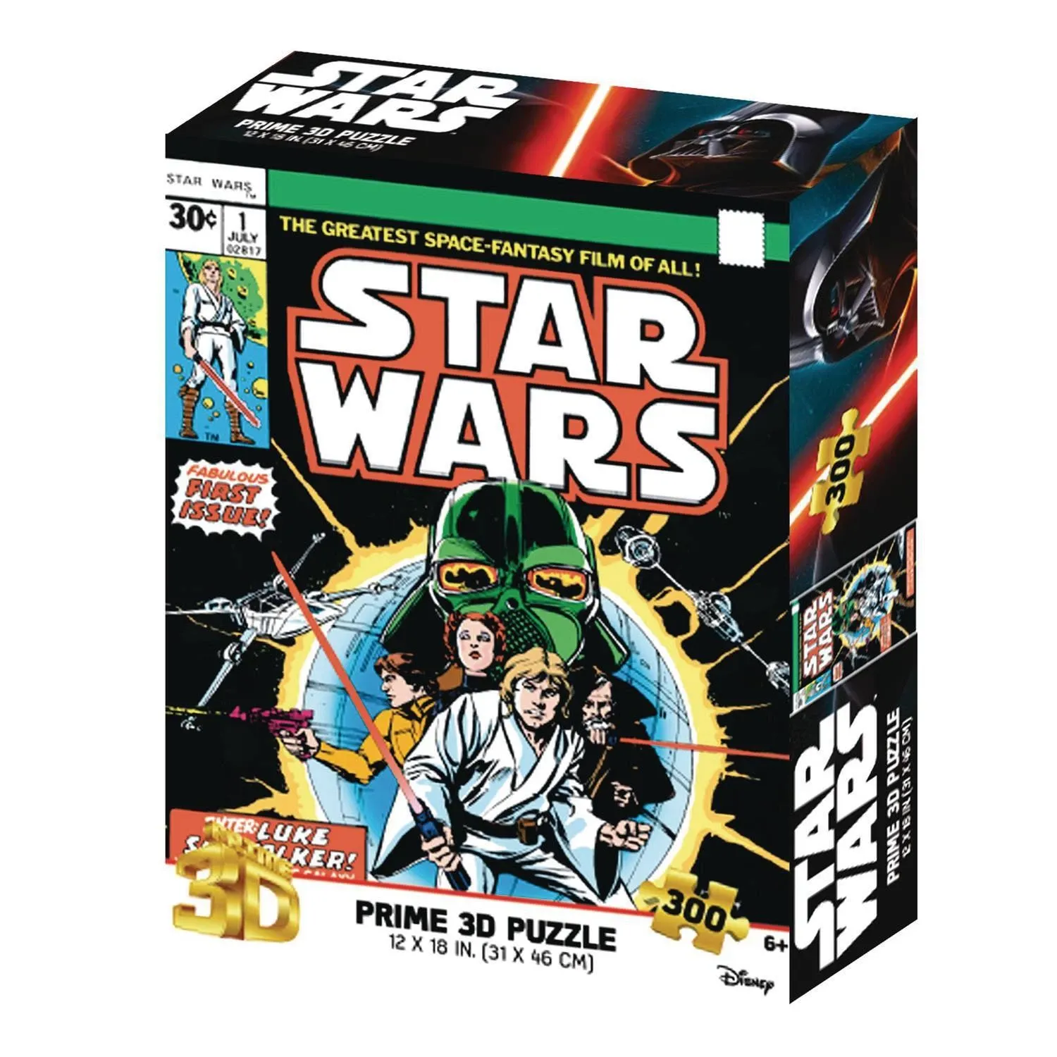 Star Wars Marvel #1 Cover 300pc Previews Exclusive Lenticular Puzzle