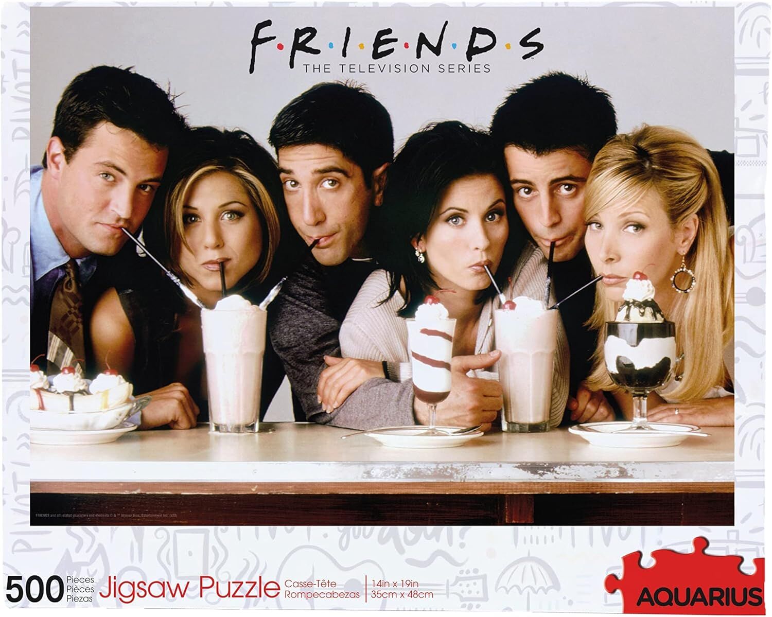 Friends Milkshake 500 Piece Jigsaw Puzzle