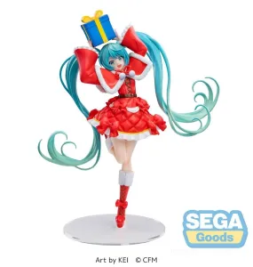 HATSUNE MIKU - Hatsune Miku ''Christmas 2024'' - Statue Luminasta 19cm