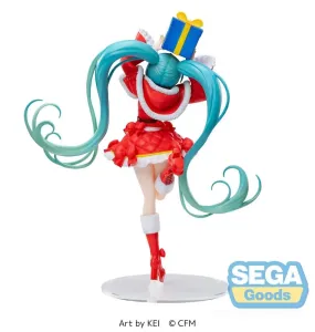 HATSUNE MIKU - Hatsune Miku ''Christmas 2024'' - Statue Luminasta 19cm