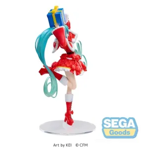 HATSUNE MIKU - Hatsune Miku ''Christmas 2024'' - Statue Luminasta 19cm
