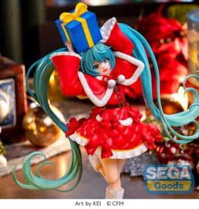 HATSUNE MIKU - Hatsune Miku ''Christmas 2024'' - Statue Luminasta 19cm