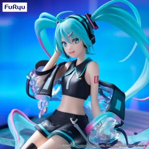 Hatsune Miku - Hatsune Miku Noodle Stopper Prize Figure (Neon Cyber Ver.)