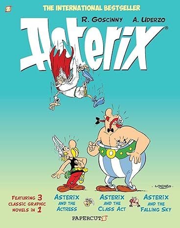 Asterix Omnibus Vol. 11: Collecting Asterix and the Actress, Asterix and the Class Act, and Asterix and the Falling Sky