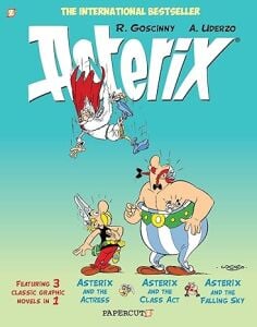 Asterix Omnibus Vol. 11: Collecting Asterix and the Actress, Asterix and the Class Act, and Asterix and the Falling Sky