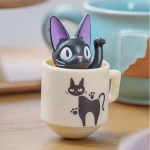 Kiki's Delivery Service - Jiji Teacup Roly Poly Tilting Miniature