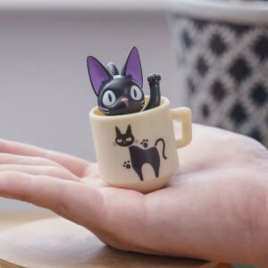 Kiki's Delivery Service - Jiji Teacup Roly Poly Tilting Miniature