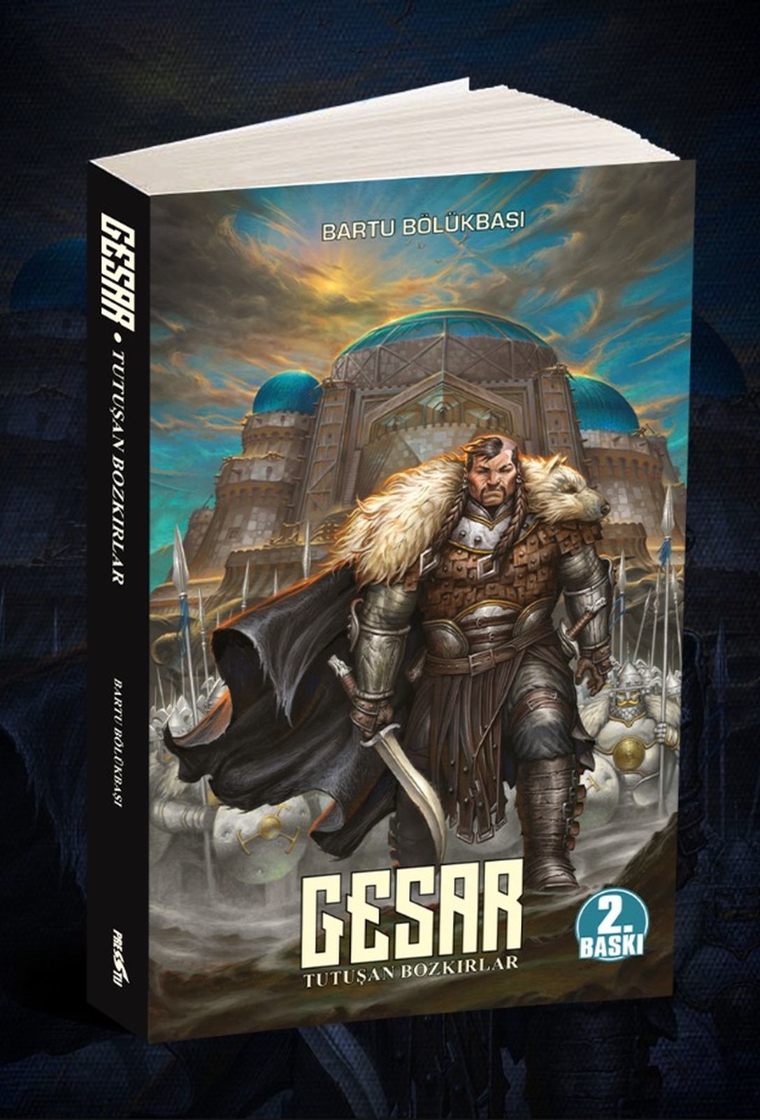 Gesar : Tutuşan Bozkırlar (Roman)