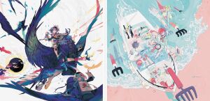 Honojiro Towoji Shikinomemorie Poster Book