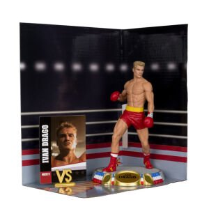 McFarlane Toys - Rocky IV Movie Maniacs - Ivan Drago - Posed Figure 15cm