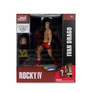 McFarlane Toys - Rocky IV Movie Maniacs - Ivan Drago - Posed Figure 15cm