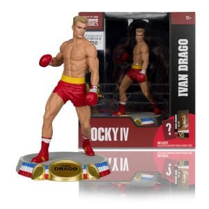 McFarlane Toys - Rocky IV Movie Maniacs - Ivan Drago - Posed Figure 15cm