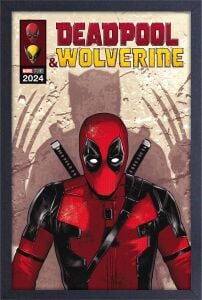 DEADPOOL 3 - SHADOW FRAMED PRINT [Çerçeveli Tablo]
