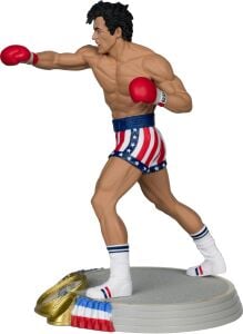 McFarlane Toys - Rocky IV Movie Maniacs - Rocky Balboa - Posed Figure 15cm