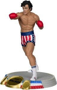 McFarlane Toys - Rocky IV Movie Maniacs - Rocky Balboa - Posed Figure 15cm