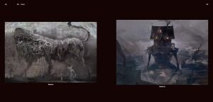 Mysterious Scenes from a Dark Fantasy World: Background Illustrations and Scenes by Up-And-Coming Creators