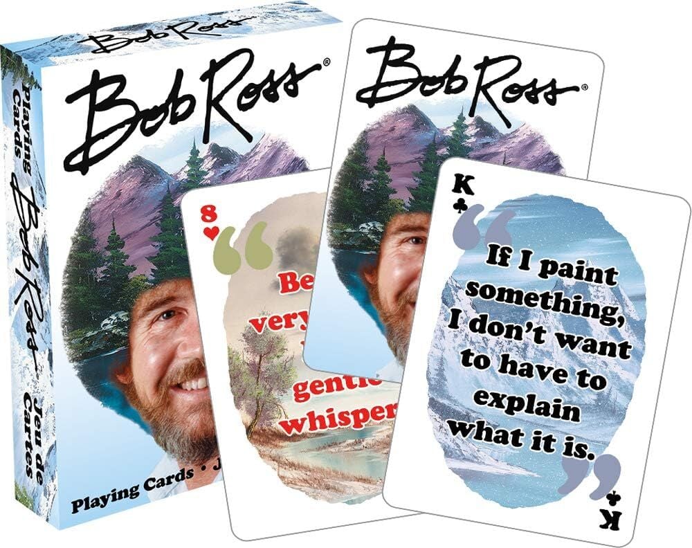 Bob Ross Quotes Playing Cards
