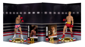 McFarlane Toys - Rocky IV Movie Maniacs - Rocky Balboa & Ivan Drago - Posed Figure Set