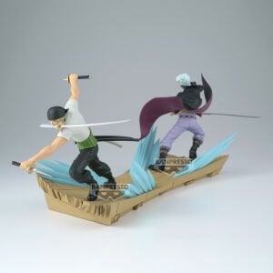ONE PIECE - Dracule Mihawk - Roronoa Zoro Figure Senkozekkei Set