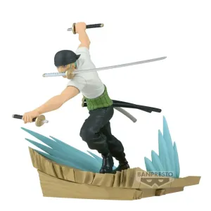 ONE PIECE - Dracule Mihawk - Roronoa Zoro Figure Senkozekkei Set