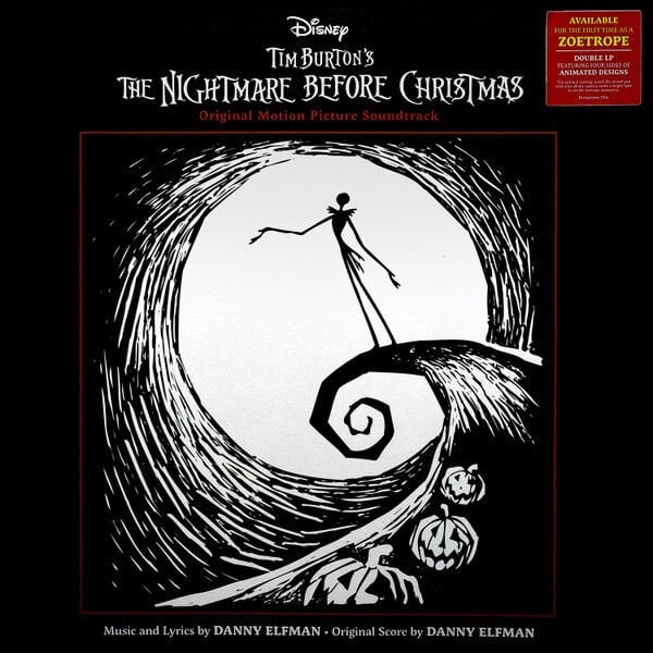 Danny Elfman – Tim Burton's The Nightmare Before Christmas (Original Motion Picture Soundtrack) - Vinyl - Plak