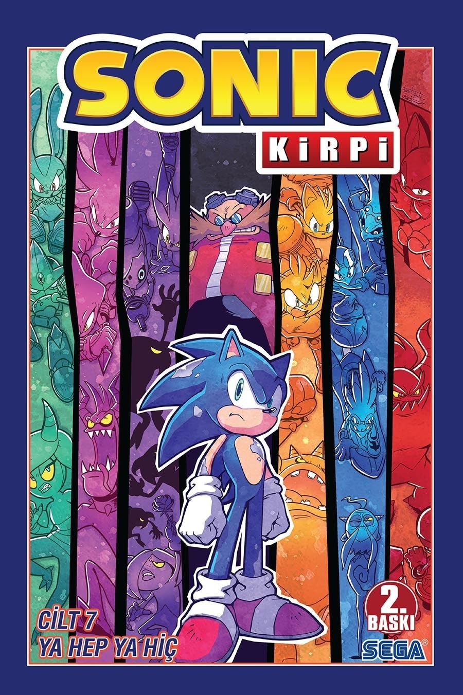 Kirpi Sonic Cilt 7 - Ya Hep Ya hiç