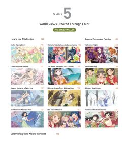 Anime & Manga Digital Coloring Guide: Choose the Colors That Bring Your Drawings to Life! (with Over 1000 Color Combinations)