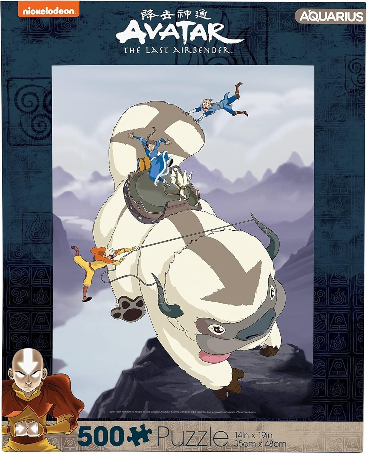 Avatar Appa & Gang 500 Piece Jigsaw Puzzle