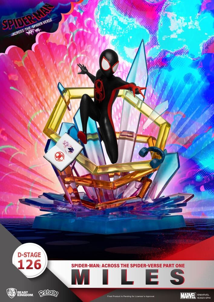 Marvel D-Stage PVC Diorama Spider-Man: Across The Spider-Verse Part One-Miles 15 Cm