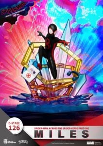 Marvel D-Stage PVC Diorama Spider-Man: Across The Spider-Verse Part One-Miles 15 Cm