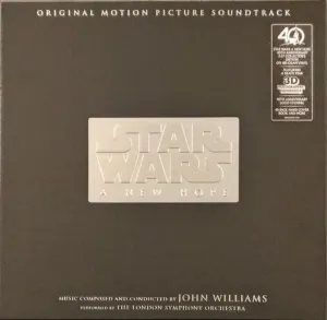 Star Wars: A New Hope (Limited 3lp Box/Etched Side/Death Star Hologram) Vinyl Record - Plak