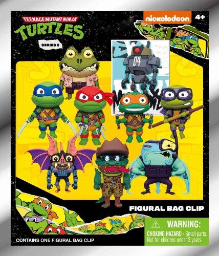 New Blind Bag – Teenage Mutant Ninja Turtles 3-D Figural Keychain (Series 2)