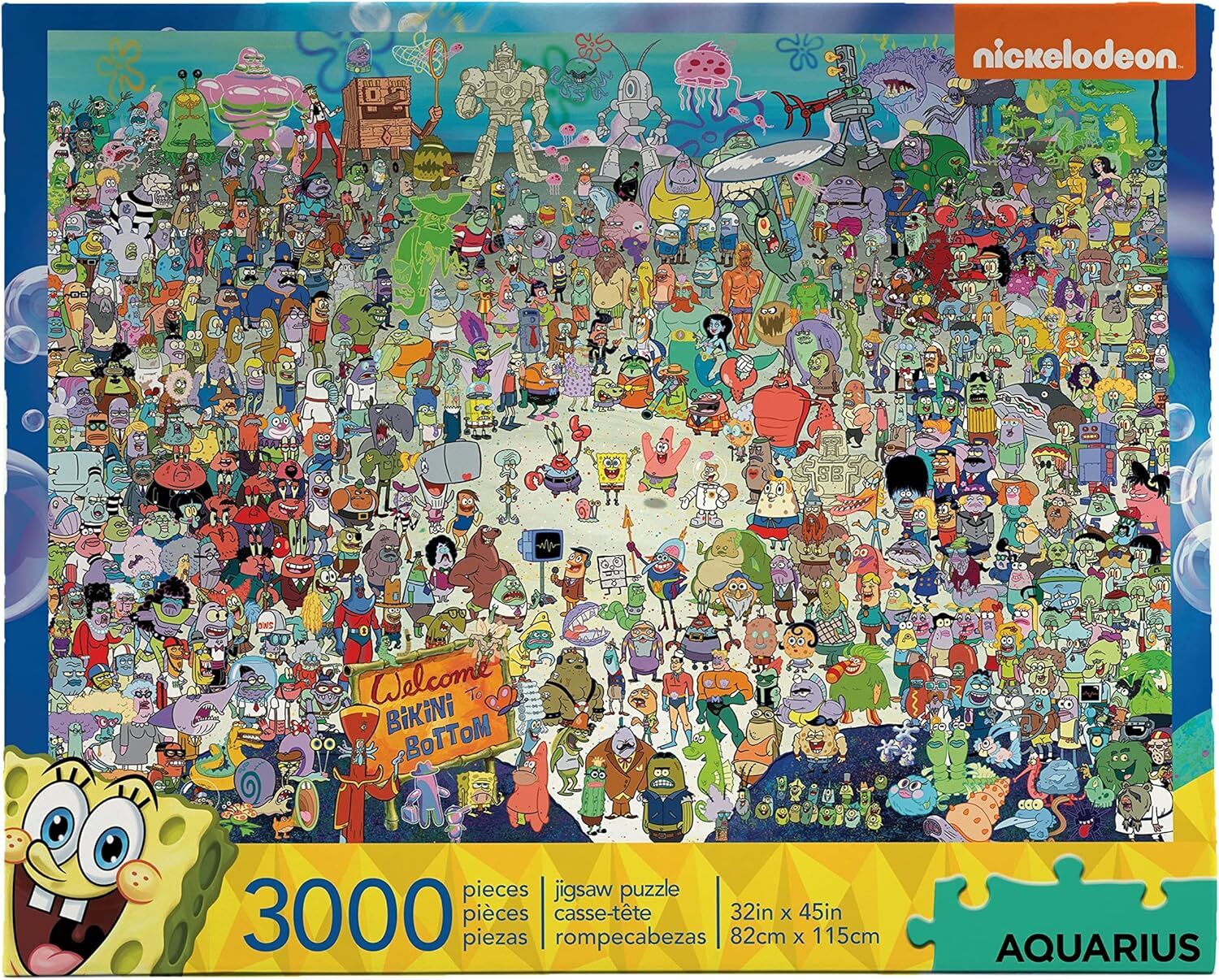 SpongeBob SquarePants 3000 Piece Jigsaw Puzzle