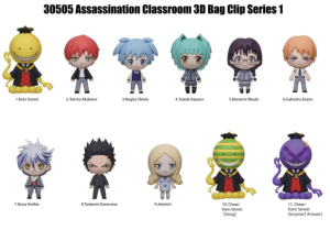 Assassination Classroom S1 Figural Bag Clip Blind Bag
